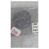 1989 1 oz SILVER EAGLE