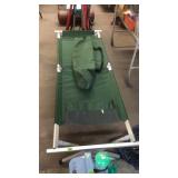 CAMP COT W/ ALUMINUM FRAME