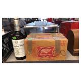 CANADIAN CLUB JUMBO LIQUOR BOTTLE & MILLER