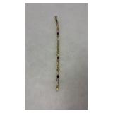 MULIT COLORED STONES W/DIAMONDS MARKED BB