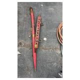 TRACTOR DRAW BAR & BALE SPEAR