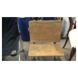 VINTAGE KIDS SCHOOL DESK CHAIR
