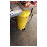 YELLOW WASTE CAN