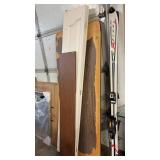 FOLDING TABLE, BI FOLD DOOR & SHELF