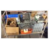 GROUP OF CHAIN, STAINLESS STEEL SCREWS-BOLT &