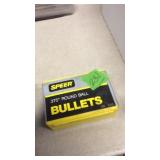 100PC OF SPEER .375 ROUND BALL BULLETS**WE DO NOT