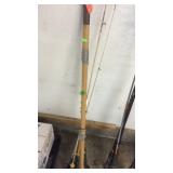 GROUP OF FISHING POLES