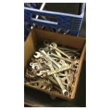BOX OF WRENCHES