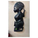 AFRICAN MOKONDE TRIBE WOOD ART WALL HANGING