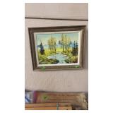 VINTGE OIL PAINTING SIGNED BETTE