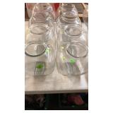 8 CANDY JARS **NO LIDS
