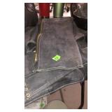 LEATHER MOTORCYLE CHAPS SIZE MED