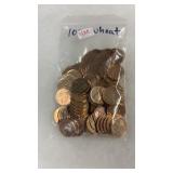 100 WHEAT PENNIES