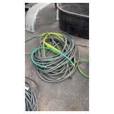 GRAY & YELLOW GARDEN HOSE