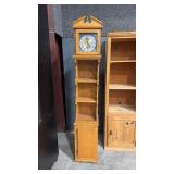 TALL SHELF CASE CLOCK