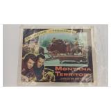 'MONTANA TERRITORY'  LOBBY CARD 1952