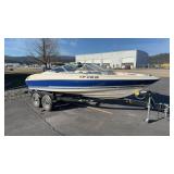 1994 BAYLINER CAPRI BOAT AND 2013 SHORELANDER