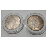 1898 & 1921 MORGAN DOLLARS