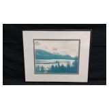 BARBARA THOMAS 'GOOSE ISLAND ON ST. MARY LAKE'