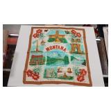 MONTANA 1950'S SILK TOURIST SCARF