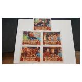 'CATTLE QUEEN OF MONTANA'   5 LOBBY CARDS 1954