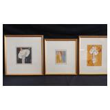 3 - 1920'S ART DECO FRENCH POCHOIR FASHION PRINTS