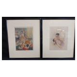 2 - ART DECO SPANISH LITHOGRAPHS