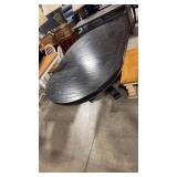 OUTLOOK INTERNATIONAL PEDESTAL TABLE W/ BUILT