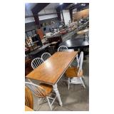 KITCHEN TABLE & 5 CHAIRS