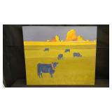 JUDY ENNIS 'PASTURE COWS'