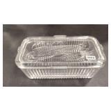 VINTAGE REFRIGERATOR GLASS DISH
