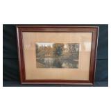 WALLACE NUTTING 'SWIMMING POOL'