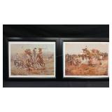 CM RUSSELL 'CAMP COOK'S TROUBLES & WHEN SIOUX &