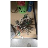 GROUP OF OPEN END WRENCHES
