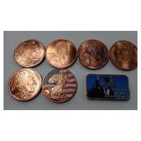 7 - 1 OZ COPPER