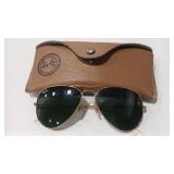 RAY BAN BB3025 AVIATOR GLASSES IN CASE
