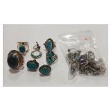 925 AND COSTUME JEWELRY ASSORTMENT
