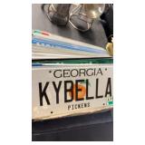 GROUP OF LICENSE PLATES