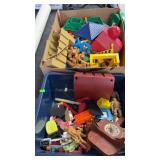 LINCOLN LOGS & DUPLO MEGA BLOCKS