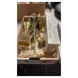 BRASS ITEMS, DUCK & GOOSE DECOYS