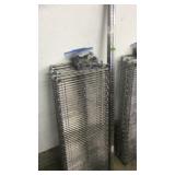 6 SHELF STAINLESS STEEL W/ WHEELS 18'X48'X72'