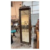 METAL CHEVEL MIRROR