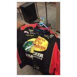 BASS PRO SHOPS RACING NASCAR JACKET & GOOD WRENCH