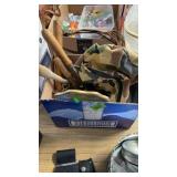 BROWN CAMO FANNY PACK & MISC COLLECTIBLES
