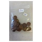 50 WHEAT PENNIES