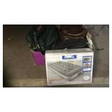 AIR MATTRESS & GROUP OF BAGS
