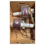 2 VINTAGE BUDWEISER LIGHT SCONCES