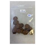 50 WHEAT PENNIES