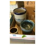 4 PCS OF STONEWARE/ POTTERY