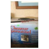 PERSONAL METAL LOCKING FILE BOX